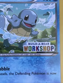 Pokemon TCG Squirrel Build A Bear Promo Card 14/101 NM/Good condition - Image 3