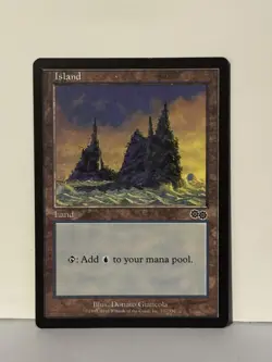 Island () L Urza's Saga 337 NM MTG Magic Fast Ship - Image 1