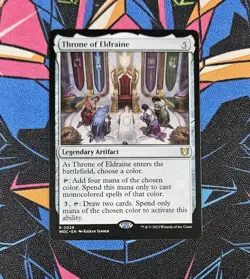 Throne of Eldraine NM Regular MTG Wilds of Eldraine WOC Unplayed Magic Gathering - Image 1