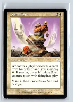 SPIRIT CAIRN - Judgment - MTG Magic the Gathering Card - Uncommon - Image 1
