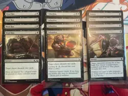 MTG Black Swamp Discard Card Playsets: 4x Each Mind Rot, Unburden, Duress NM/M - Image 1