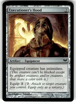 FOIL MTG NM Executioner's Hood Dark Ascension Regular - Image 1