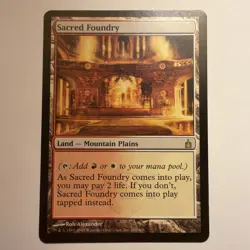 Sacred Foundry Ravnica: City of Guilds Regular - Image 1