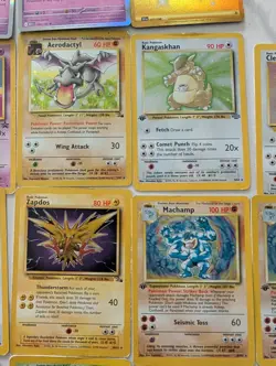 Pokemon TCG WOTC Vintage 18-Card Holo/Foil Lot -HP/Damaged - Image 4