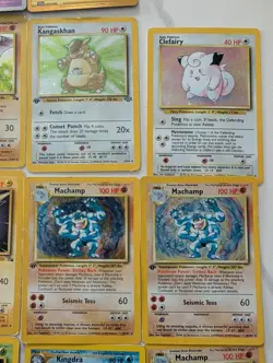 Pokemon TCG WOTC Vintage 18-Card Holo/Foil Lot -HP/Damaged - Image 5