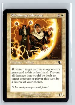 SHIELDMAGE ADVOCATE - Judgment - MTG Magic the Gathering Card - Common - Image 1
