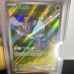 Pokemon TCG Tangela Illustration Rare Card 178/165 Scarlet & Violet 151 Series - Image 2