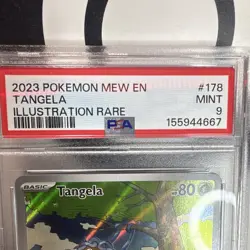 Pokemon TCG Tangela Illustration Rare Card 178/165 Scarlet & Violet 151 Series - Image 3