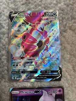 Pokemon GX EX V Card Lot Charizard Mewtwo Lucario Snorlax Hoopa - Image 4