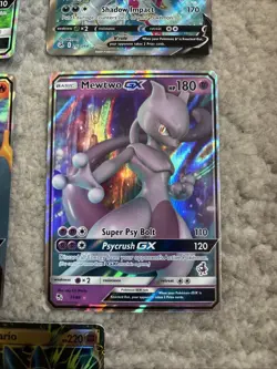 Pokemon GX EX V Card Lot Charizard Mewtwo Lucario Snorlax Hoopa - Image 5