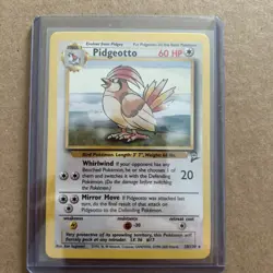 Pokemon BASE SET 2 Card 28/130 Pidgeotto - Image 1