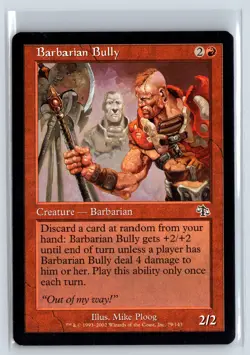 BARBARIAN BULLY - Judgment - MTG Magic the Gathering Card - Common - Image 1