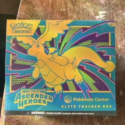 Sealed Pokemon Center Pokemon TCG Mega Evolution: Ascended Heroes Etb - Image 1