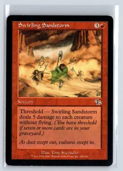 SWIRLING SANDSTORM - Judgment - MTG Magic the Gathering Card - Common - Image 1