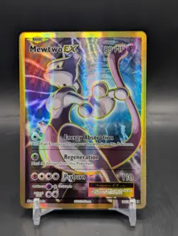 2016 Pokemon XY Evolutions Mewtwo EX Full Art 103/108 #103 NM - Image 1