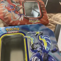 Lot of 2 Empty Pokemon Paldea Legends Tins (empty) - Image 3