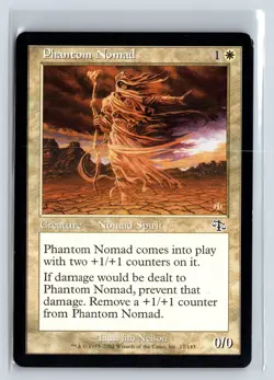 PHANTOM NOMAD - Judgment - MTG Magic the Gathering Card - Common - Image 1