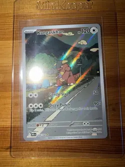 Pokemon TCG Destined Rivals Kangaskhan Illustration Rare Card 204/182 - Image 1