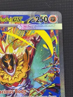 Pokemon TCG Mega Hawlucha Ex 283/217 Ascended Heroes Mint Condition - Image 3