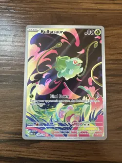Bulbasaur 133/132 Full Art NM/M Mega Evolution Pokemon Card - Image 1