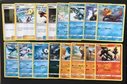 16 X Ultra Prism SM Pokemon Cards Bundle Common Uncommon Alolan Vulpix Exc-NM - Image 1