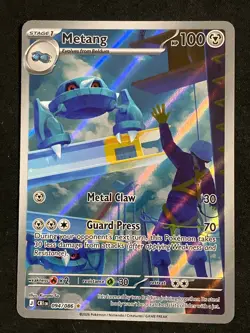 Pokemon TCG Metang 094/086 Chaos Rising English 2026 NM - Image 1