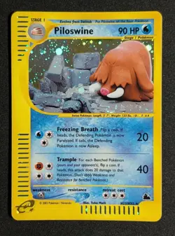 Piloswine H22/H32 Skyridge Pokemon Holo Rare LP (see photos!) - Image 1