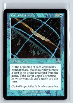 WEB OF INERTIA - Judgment - MTG Magic the Gathering Card - Uncommon - Image 1