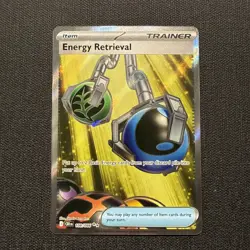 Energy Retrieval 108/086 Ultra Rare Chaos Rising Pokemon English - Image 1