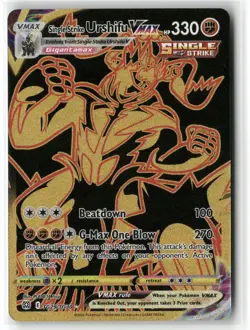SINGLE STRIKE URSHIFU VMAX TG29/TG30 BRILLIANT STARS TRAINER GALLERY POKEMON NM - Image 1