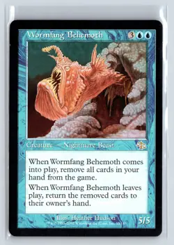 WORMFANG BEHEMOTH - Judgment - MTG Magic the Gathering Card - Rare - Image 1