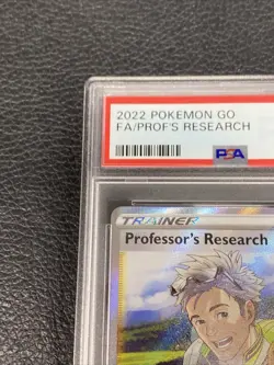 B6 Professor's Research 2022 Pokemon GO Full Art 078/078 PSA MT 9 - Image 2