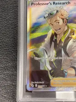 B6 Professor's Research 2022 Pokemon GO Full Art 078/078 PSA MT 9 - Image 5