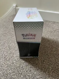 Pokemon Center Prismatic Evolutions ETB Elite Trainer Box Sealed in acrylic case - Image 4