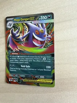 Pokemon Mega Gengar EX 073 MEP Promo Holo Stage 2 English 350 HP Psychic - Image 3