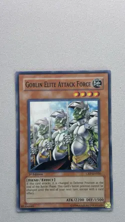 Goblin Elite Attack Force CRV-EN020 (Super Rare, 1st Edition, LP - Image 1