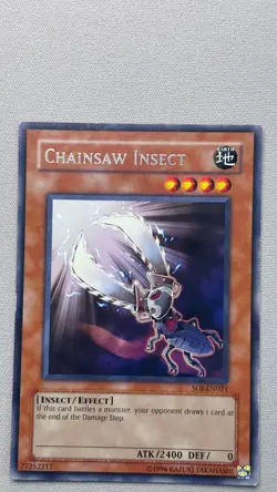 Chainsaw Insect Unlimited Rare Shadow of Infinity SOI-EN021 LP - Image 1