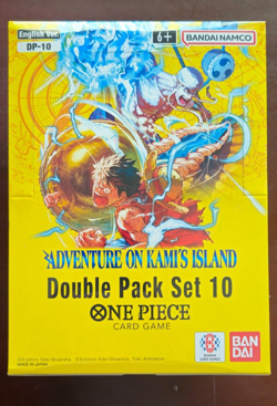 ONE PIECE FACTORY SEALED ADVENTURE ON KAMIS ISLAND DOUBLE PACK SET 10 DISPLAY - Image 1