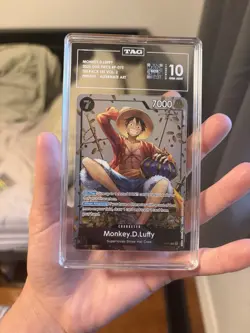 2026 One Piece Monkey D. Luffy #P-075 Tin Pack Set Vol.2 Promo TAG 10 - Image 3