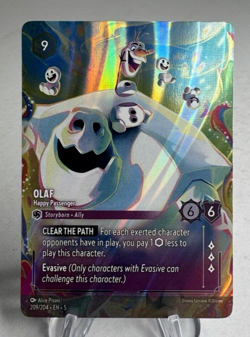 Disney Lorcana - OLAF Happy Passenger 209/204 - ENCHANTED NM EN Shimmering Skies - Image 1