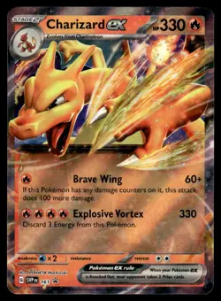 2023 Pokemon Black Star Promo Charizard Ex #SVP EN 161 - Image 1