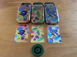 Pokemon TCG 151 Mini Tin Set EMPTY - NO PACKS -Tins only, x3 art & x1 coin - Image 3