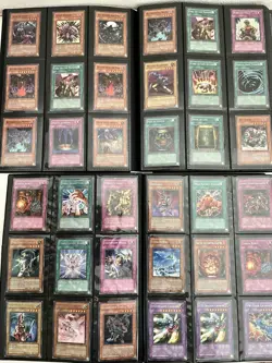 Yugioh Vintage 9 Foil/720 Card Binder Lot Dark Magician Blue-Eyes Red-Eyes 2002 - Image 4