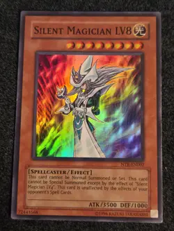 Silent Magician LV8 - NTR-EN002 - Super Rare - Limited Promo Yugioh MP - Image 1
