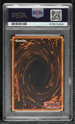 UR - Voltanis the Adjudicator 1st Ed. YuGiOh Enemy of Justice PSA 7 2006 - Image 2