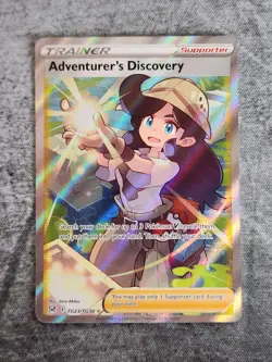 Pokemon Lost Origin Adventurer's Discovery TG23/TG30 Full Art Trainer - Image 1
