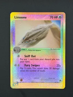 Pokemon Linoone Reverse Holo Uncommon Sandstorm 44/100 MP - Image 1