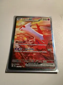 Pokemon TCG Latias EX 239/191 Special Illustration Rare Surging Sparks (NM) - Image 2