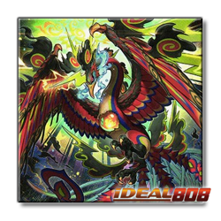 PRE-SALE YUGIOH x1 DOOD-EN017 RADIANT TYPHOON FONIX, THE GREAT FLAME ULTRA RARE - Image 1