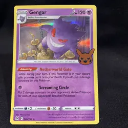 Pokemon - Trick Or Trade - Gengar 066/196 - Holo Rare - Lost Origin -NM/M - Image 2